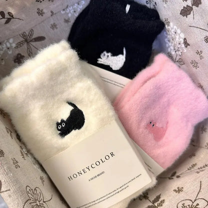 Mink Velvet Socks