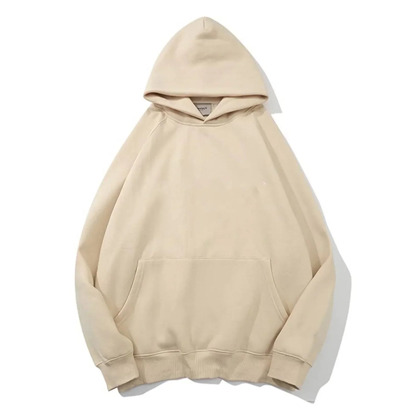 Oversized Cotton Pullover Hoodie