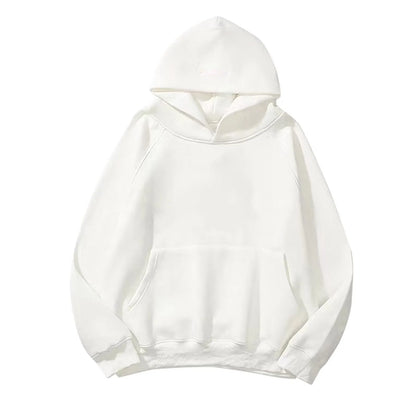 Oversized Cotton Pullover Hoodie